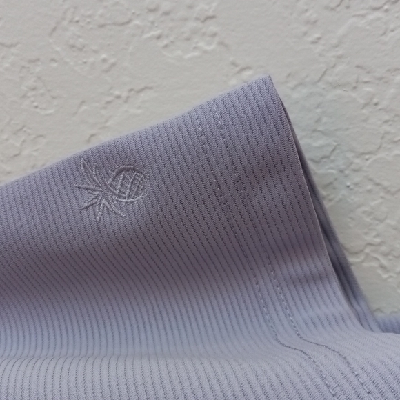 Cubavera Lavendar Short Sleeve Polo - Picture 4 of 7